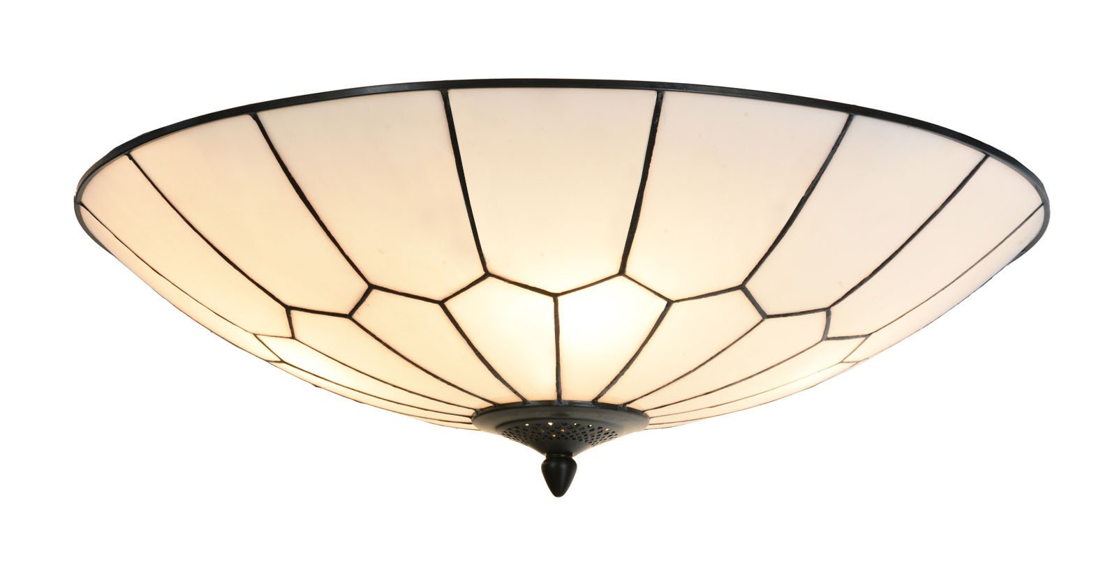 Tiffany French Art Deco Plafonnière Gatsby