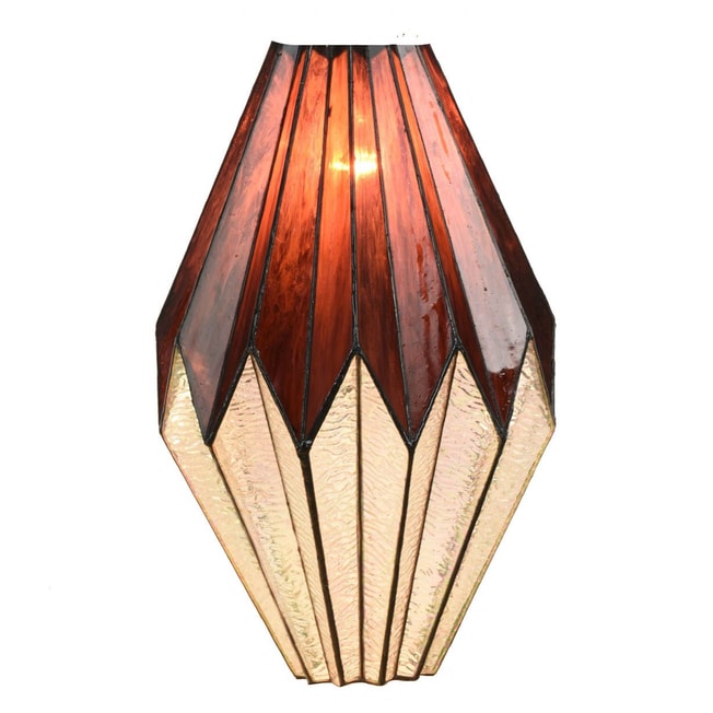 Seperate Glass Lampshade Tiffany Origami - On Pendant Lamp