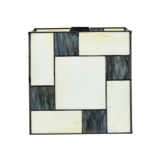 Seperate Glass Lampshade Mondrian Cubic - Off Ceiling Lamp