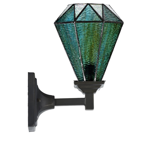 Tiffany Wall Lamp Arata Green