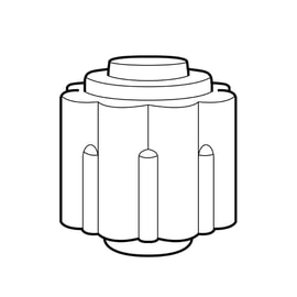 Glass Lampshade Circle