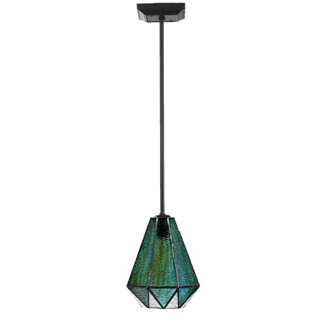 Tiffany Pendant Lamp Arata Green Pendel