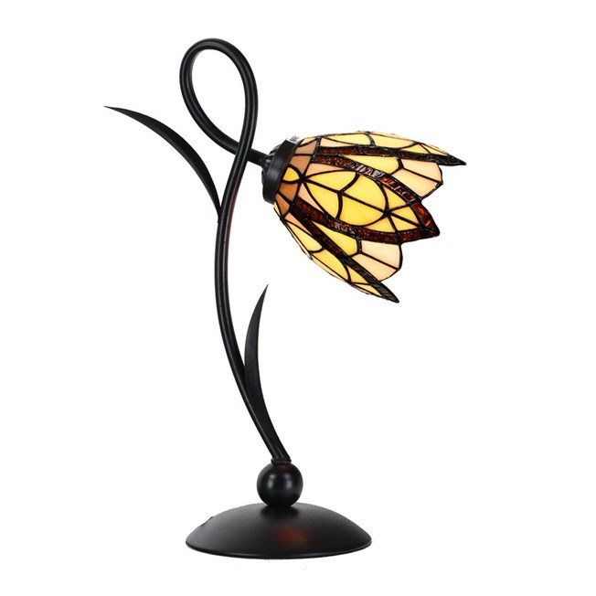 Tiffany Tischlampe Lovely Flow Souplesse small - an