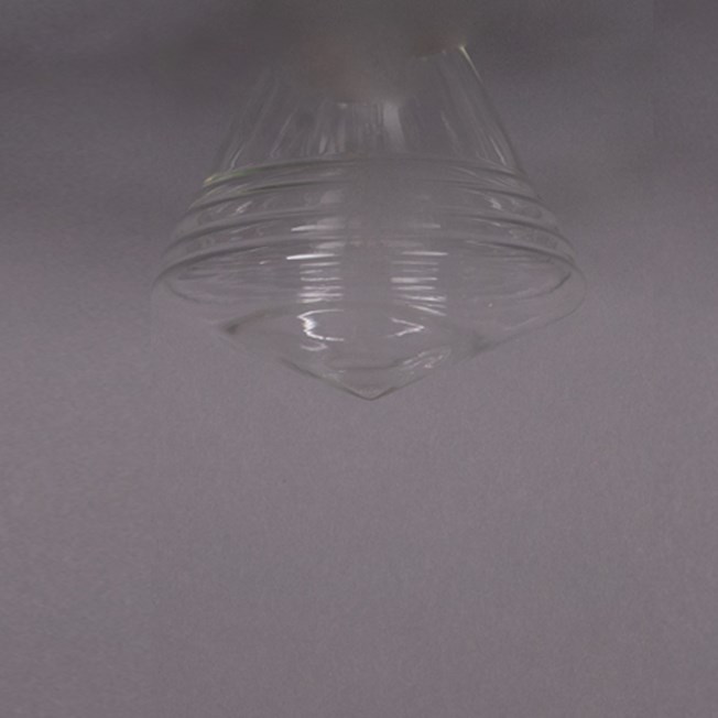 Glass Lampshade School  de Luxe small Transparent