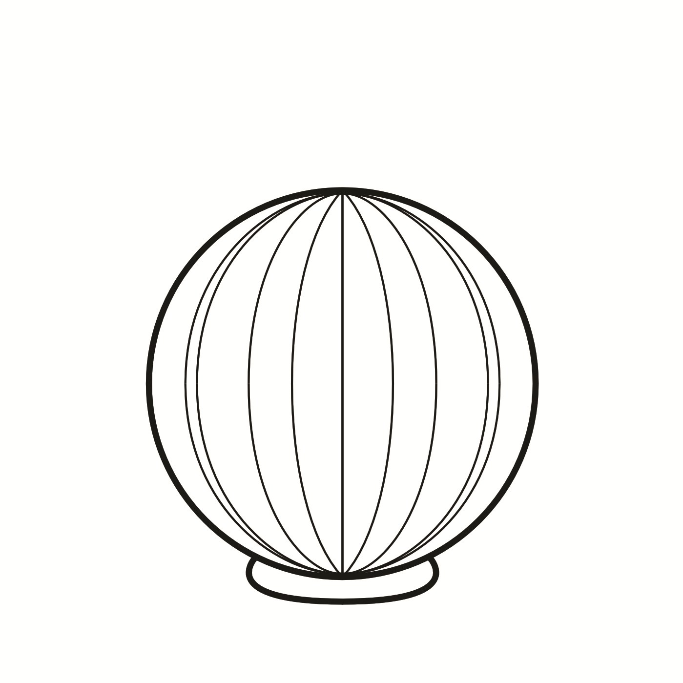 Glass Lampshade Carambola