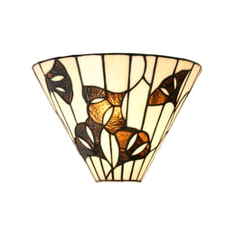 Tiffany Wandlamp Ginkgo Leaf