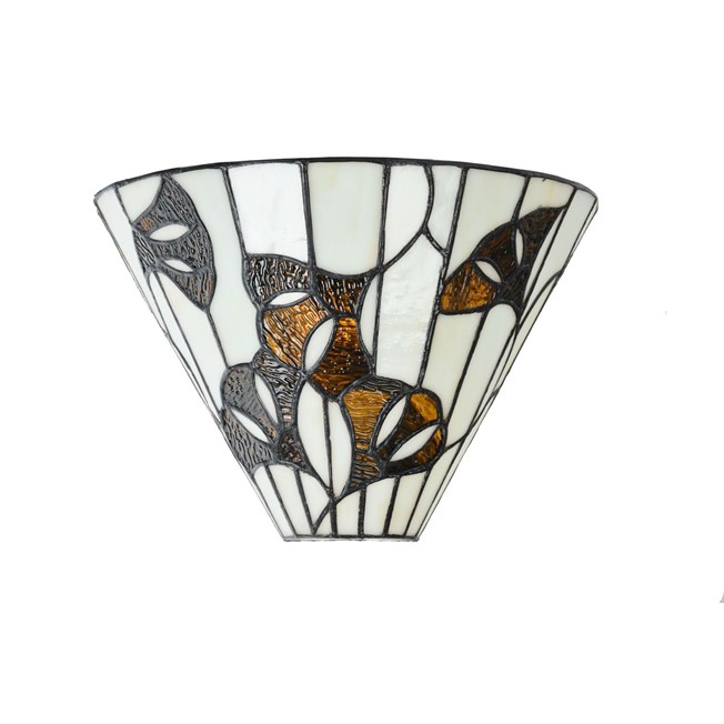 Tiffany Wall Lamp Ginkgo Leaf -Off