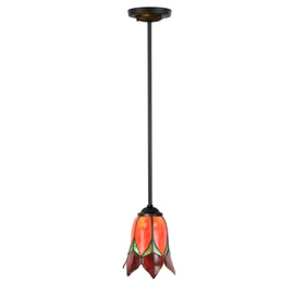 Tiffany Hanglamp Lovely Flower Red