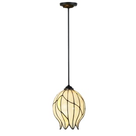 Tiffany Lampe Suspendue Nature Ouverte Pendant