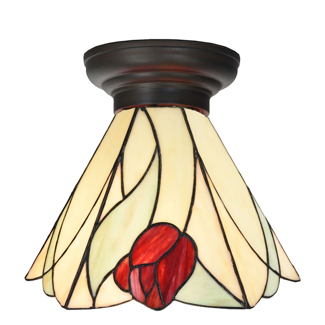 Little Tiffany Ceiling Lamp Tulip