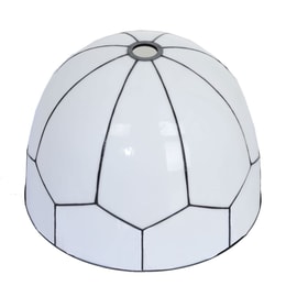 Tiffany Losse Glaskap French Art Deco Carraway 