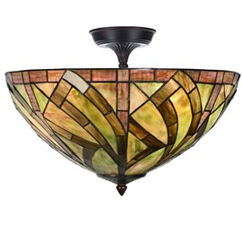 Tiffany Ceiling Lamp Extended Willow