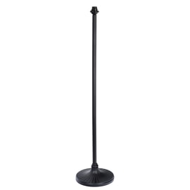 Floor lamp round base E-27 