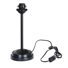 Table Lamp Slim in black for E-27 shades 
