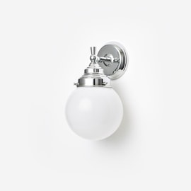 Applique Murale Globe Ø 15 Royal Chrome