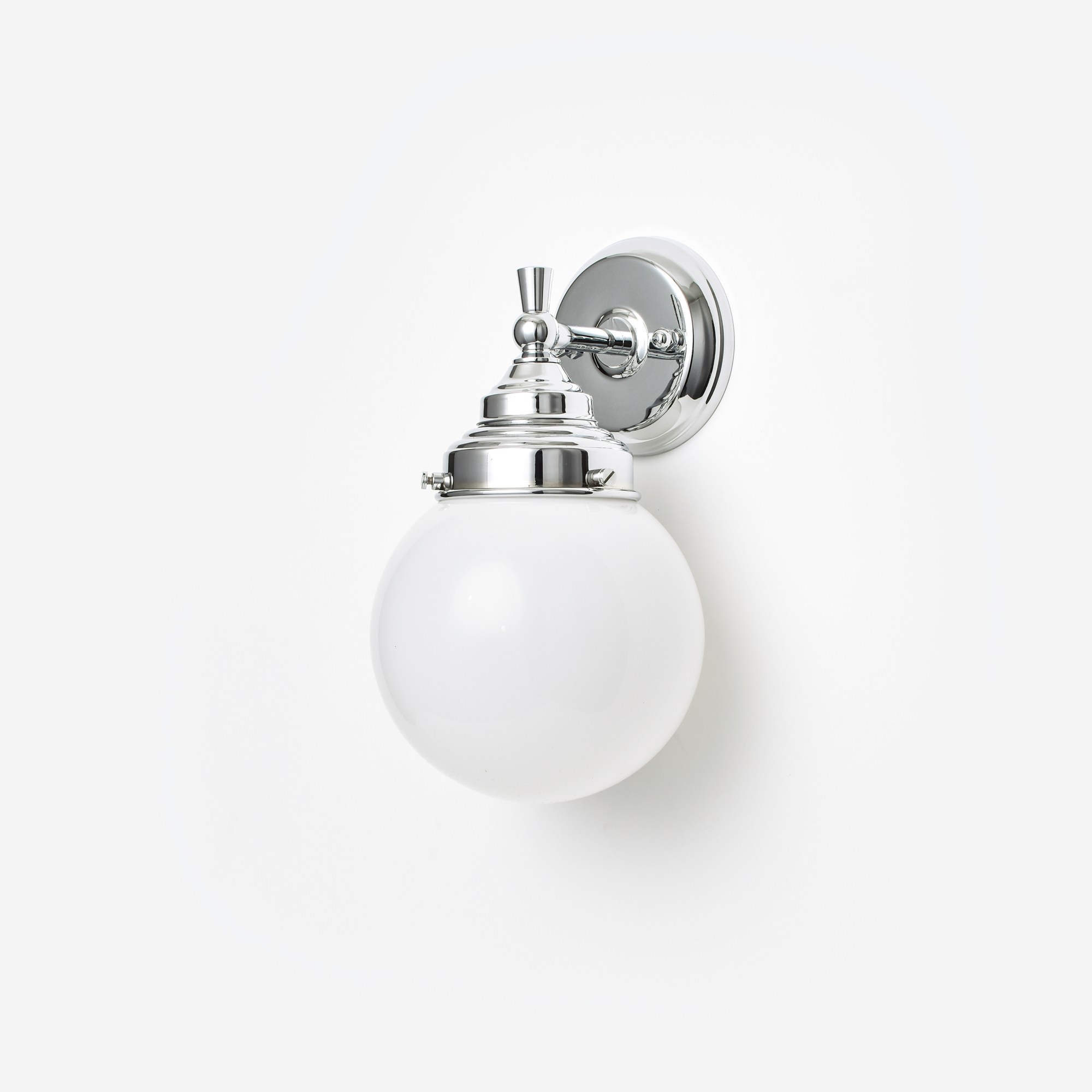 Wandlamp Bol Ø 15 Royal Chroom