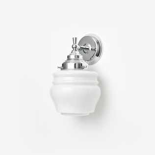 voorbeeld van een van onze Art Deco Blumenlampen