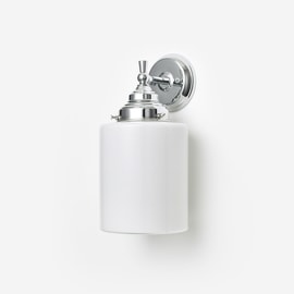 Wandlamp Strakke Cilinder Royal Chroom
