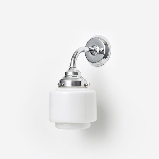 Wall Lamp Stepped Cylinder Small Curve Chrome