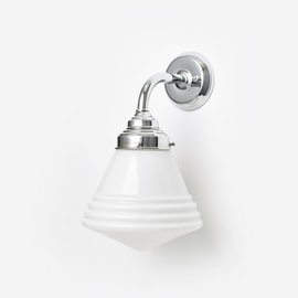 Wall Lamp Luxurious School Small Curve Chrome