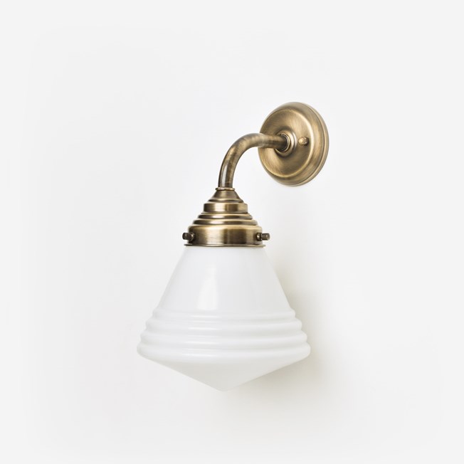 Wall Lamp Luxurious School Small Curve Bronze